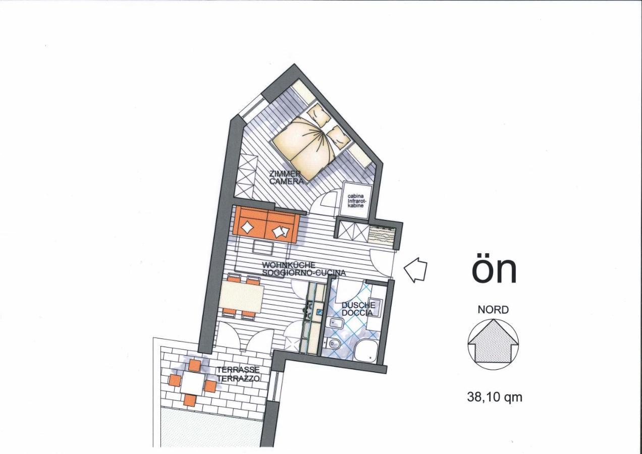 Apartment Oen Residence Bun Ste San Vigilio Di Marebbe Zewnętrze zdjęcie